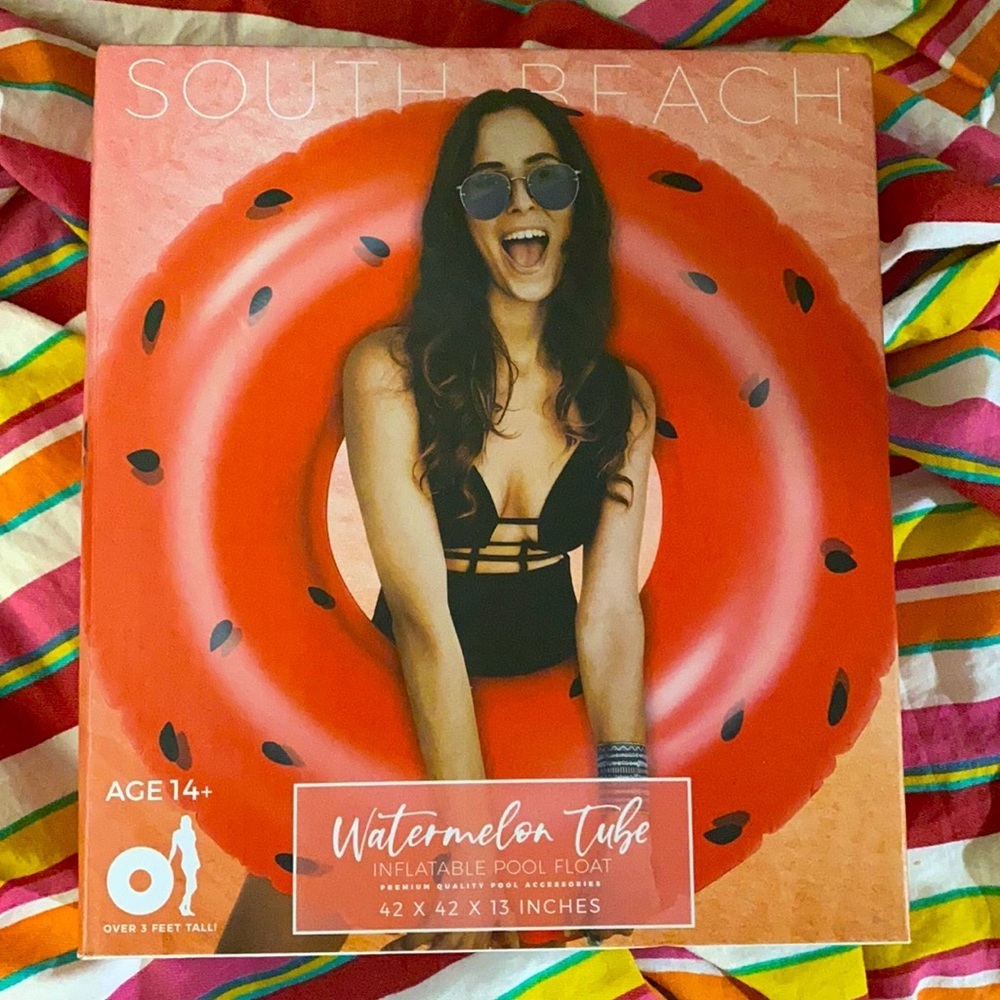 NIB south beach watermelon tube